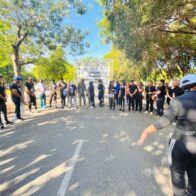 Policía Nacional participa en la Caminata por la Libertad