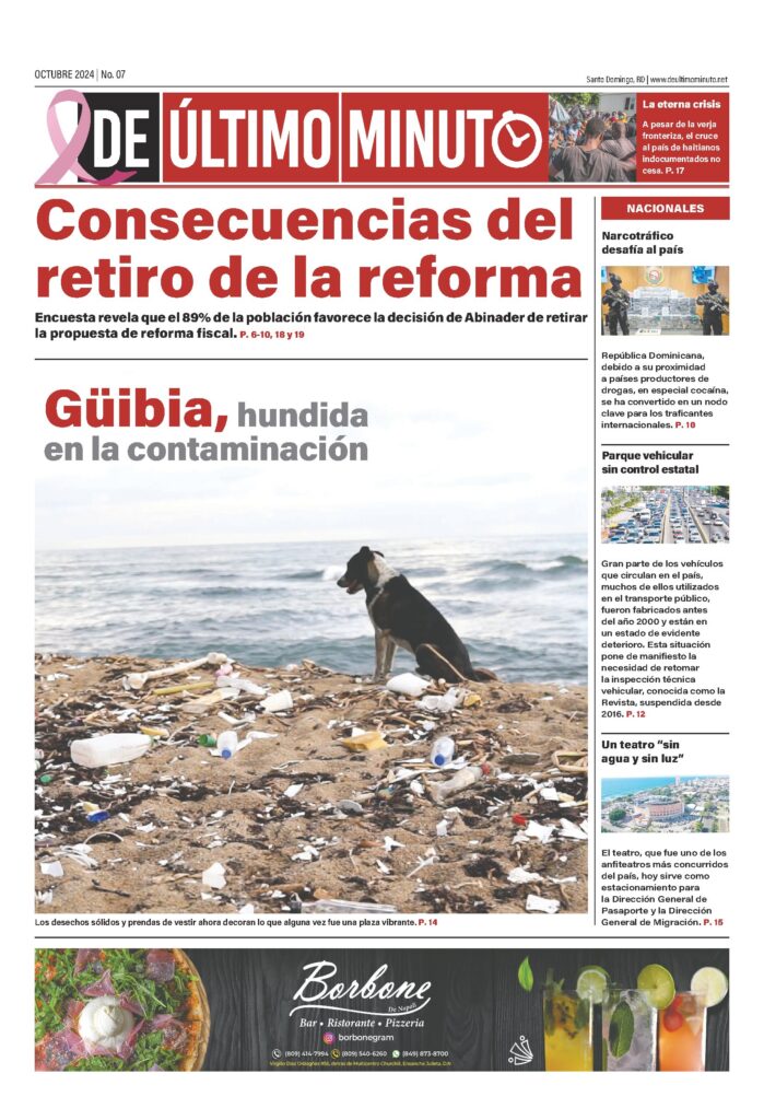 Portada de Octubre 2024 – Edición impresa de De Último Minuto #7