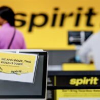 La aerolínea estadounidense de bajo coste Spirit Airlines se declara en quiebra
