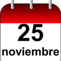 Agenda del día, lunes 25 de noviembre del 2024.
