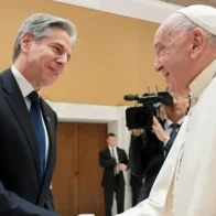 Papa Francisco recibe al secretario de Estado estadounidense, Anthony Blinken