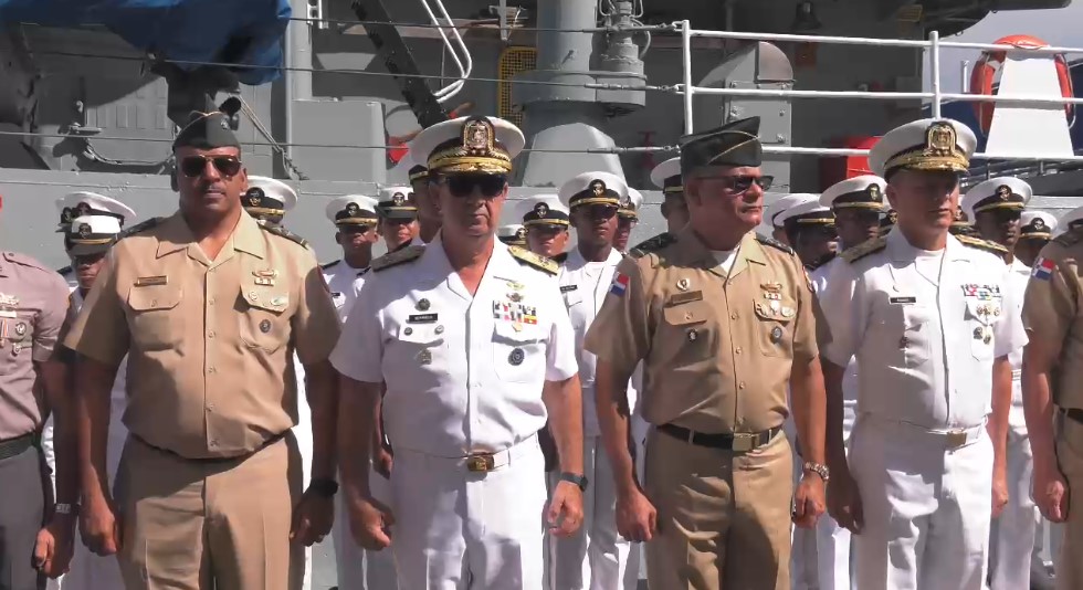 Armada Dominicana despide el Crucero de Instrucción "Otoño 2024" para Guardiamarinas
