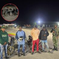 Ejército envía a la justicia a motociclistas que transportaban indocumentados haitianos 