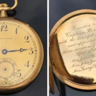 Reloj de oro del capitán que salvó a 700 pasajeros del Titanic rompe rércord en subasta