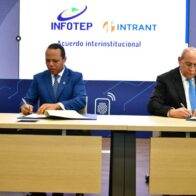 Intrant e Infotep lanzan programa de capacitación en manejo responsable