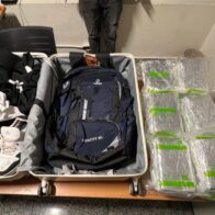 Intervienen extranjero viajaría a España con 40 paquetes presumiblemente cocaína