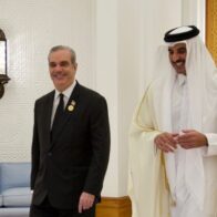 Presidente Abinader se reúne con Emir de Qatar
