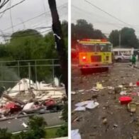Escape de gas provocó la explosión de oficina de abogados en Puerto Plata
