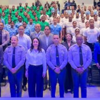 Gradúan 307 nuevos policías auxiliares que Irán a las calles a reforzar medidas preventivas 