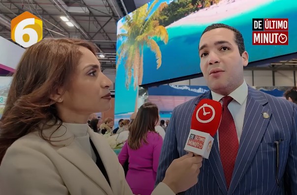 Diputado Charlie Mariotti resalta el turismo de la República Dominicana en Fitur 2025