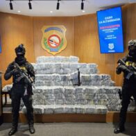 Atrapan otro cargamento de 620 paquetes presumiblemente cocaína