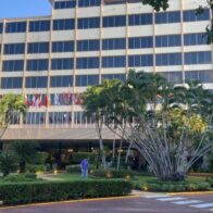 El hotel Embajador, en total hermetismo. Ahi se hospeda Edmundo