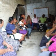 Diputado Ramón Raposo escucha inquietudes de comunitarios de El Progreso de Ponce en Guaricano