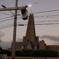 EDEEste refuerza alumbrado en Higüey por víspera de la conmemoración a la Virgen de La Altagracia