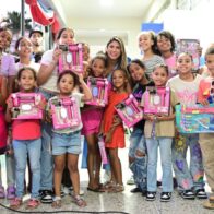 Massielle Peña lleva alegría y diversión a los niños de Buenos Aires de Herrera
