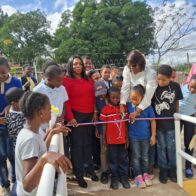 Educación entrega nuevas aulas y remoza otros espacios en el Centro Educativo Cruce de Payabo en Monte Plata