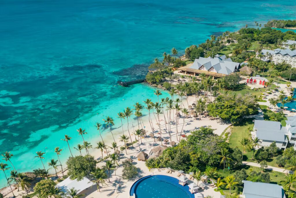 Playa de la República Dominicana.