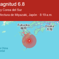 Un terremoto de 6,9 sacude el sudoeste de Japón