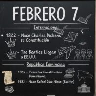 Efemérides del 07 de febrero