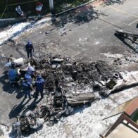 Dos muertos tras caer una avioneta en una avenida de la ciudad brasileña de São Paulo
