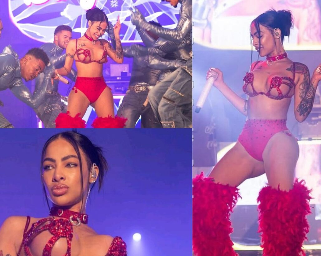 Yailin La Más Viral sorprende por su evolución en presentación artística en Curazao.