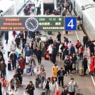 China registra 2.300 millones de viajes durante las vacaciones por el Año Nuevo lunar