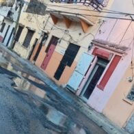 Residentes de San Lázaro protestan por el mal estado de la calle y el caos en la Ciudad Colonial