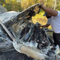 Al menos cinco heridos en aparatoso accidente en la autovía del Nordeste