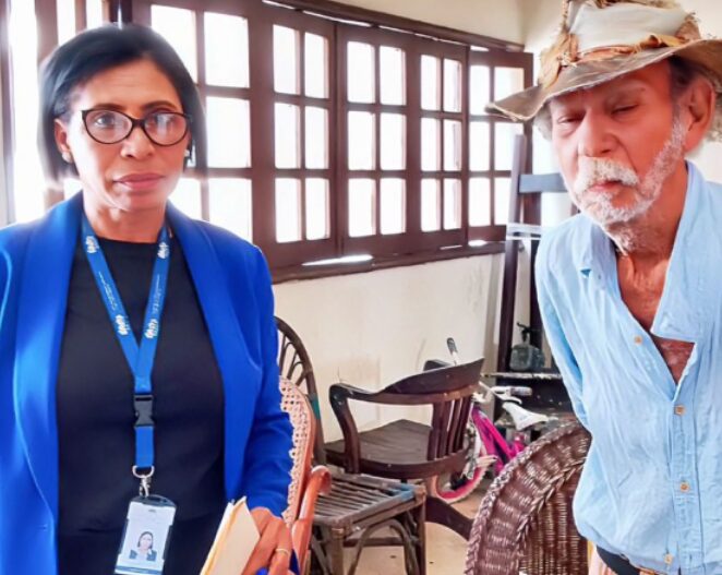 CONAPE brinda atención integral al maestro José Cestero y garantiza su bienestar