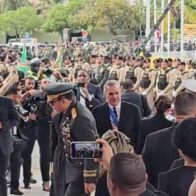 Luis Abinader llega al Congreso Nacional para rendir cuentas en su primer año del segundo mandato