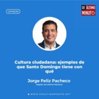 Cultura ciudadana: ejemplos de que Santo Domingo tiene con qué