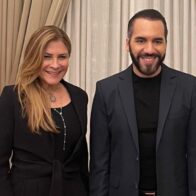Carolina Mejía participa en reunión con el presidente Nayib Bukele