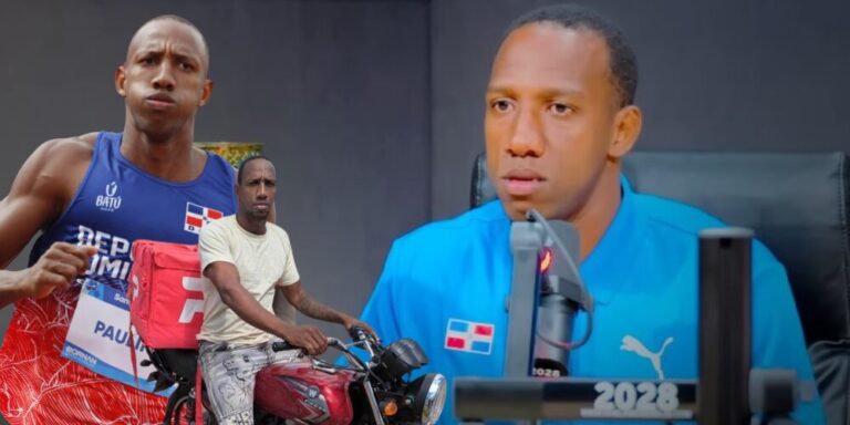José Miguel Paulino, el primer medallista dominicano en decatlón que sobrevive como conductor de Uber