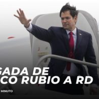 EN VIVO. Llegada de Marco Rubio, Secretario de Estado de EE.UU. a la República Dominicana