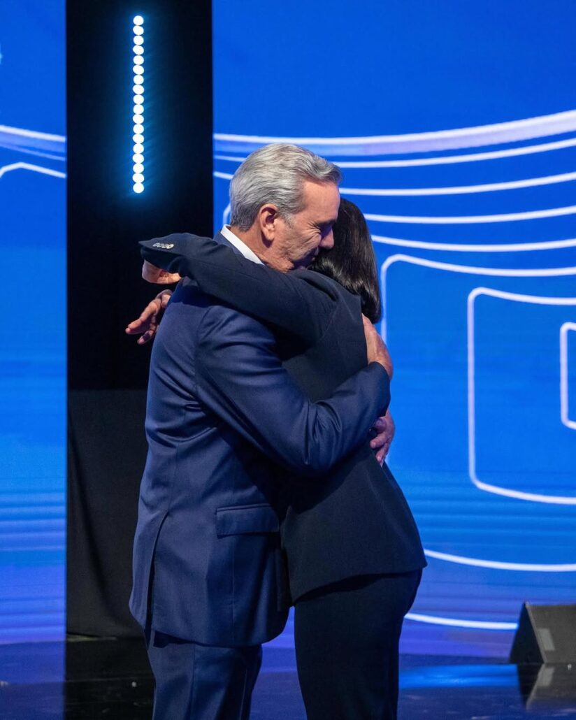 Abinader a Raquel en San Valentín: "Mi mayor fortaleza es tu compañía"