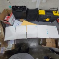 Otra modalidad: ocupan 39 hojas de papel y folder triturados impregnados con cocaína