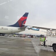 Un avión de Japan Airlines colisiona con una aeronave de Delta Air Lines en Seattle