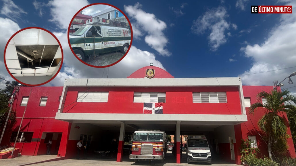 Cuerpo de bomberos de Boca Chica solicita camiones contraincendios y ambulancias
