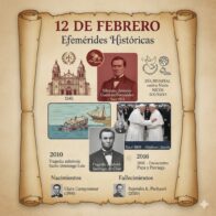 Efemérides del 12 de febrero