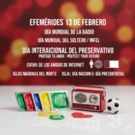 Efemérides del 13 de febrero