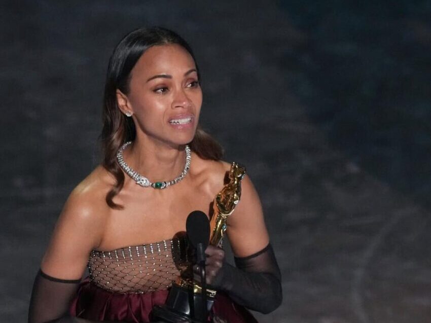 Saldaña, se alzó con la estatuilla a “Mejor Actriz de Reparto”, por su papel en Emilia Pérez, convirtiéndose en la primera actriz de ascendencia dominicana en ganar un premio de la Academia en una categoría principal.