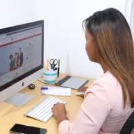 Mujer trabajadora dominicana.