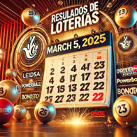 Resultados de Loterías del 5 de Marzo 2025: Lotería Nacional, Leidsa, Powerball y Más