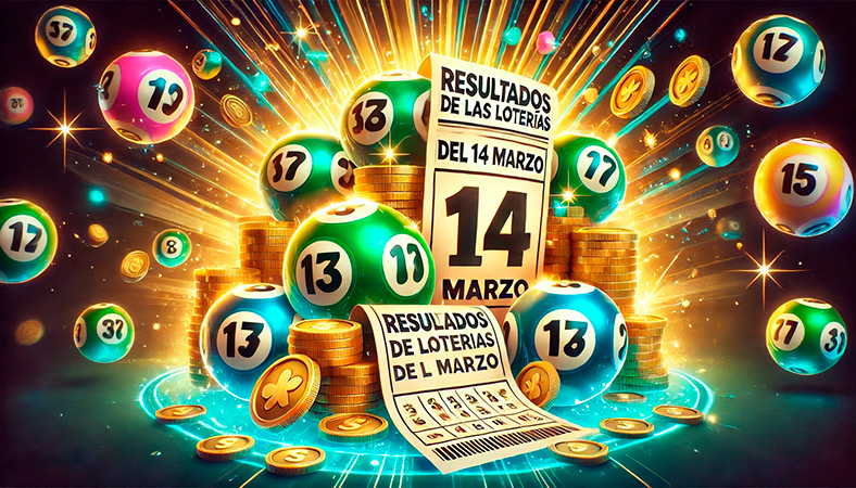 Resultados de las loterías del 14 de marzo 2025: Lotería Nacional, Leidsa, Loteka, Lotedom