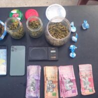 Dintel ocupa drogas, dinero en efectivo y otros objetos en SDN