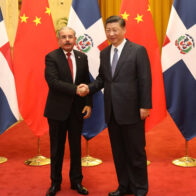 Danilo Medina y Xi-Jinping
