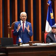El presidente del Senado, Ricardo de los Santos