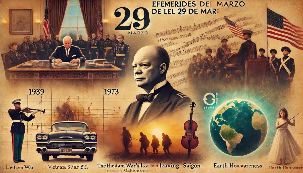 Efemérides del 29 de marzo: ¿qué pasó un día como hoy?