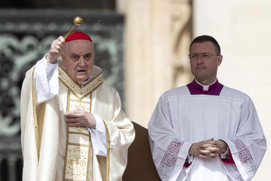 El papa en la misa del Domingo de Resurrección: "Jesús llora las lágrimas de quien sufre"