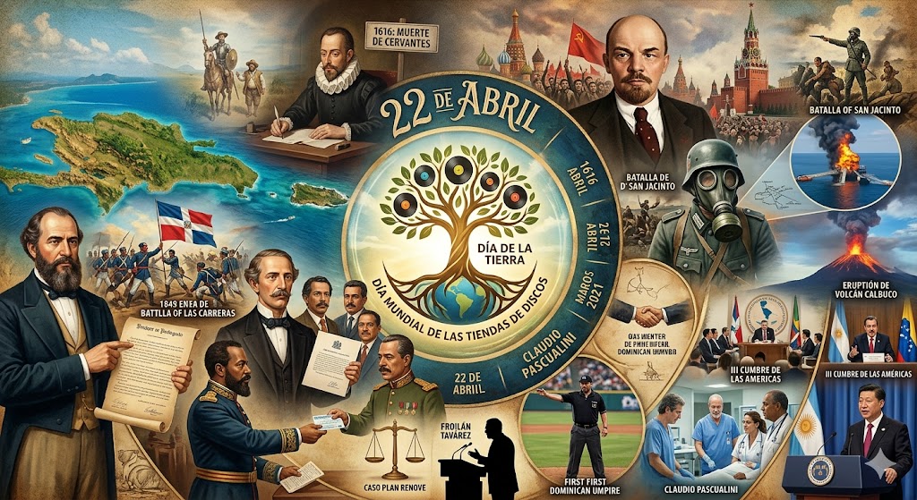 Efemérides del 22 de abril